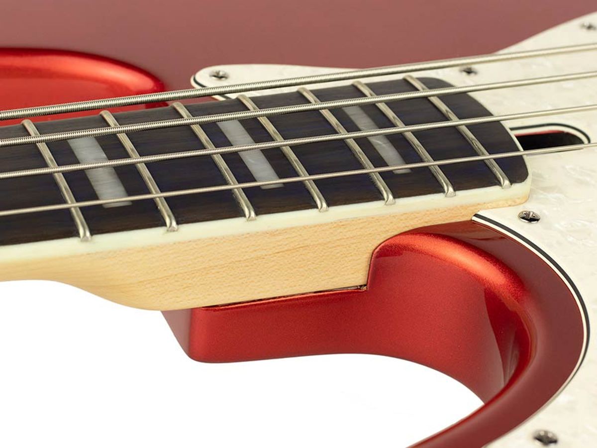 Sire V7 2nd Gen Series Marcus Miller Lefty Alder 5-string Bass Guitar Bright Metallic Red