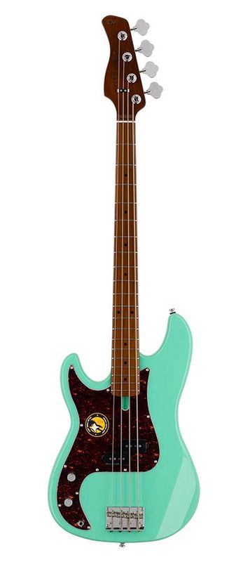 Sire P5 Series Marcus Miller Lefty Alder 4-string Passive Bass Guitar Mild Green