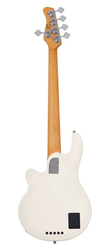 Sire Z Series Marcus Miller mahogany 5-string active bass guitar, antique white