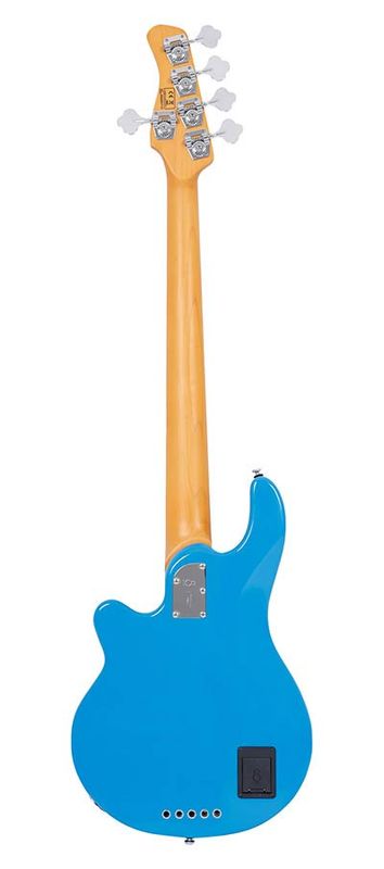 Sire Z Series Marcus Miller mahogany 5-string active bass guitar, blue