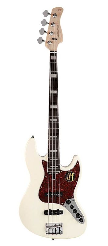 Sire V7 2nd Gen Series Marcus Miller Alder 4-string Bass Guitar Antique White