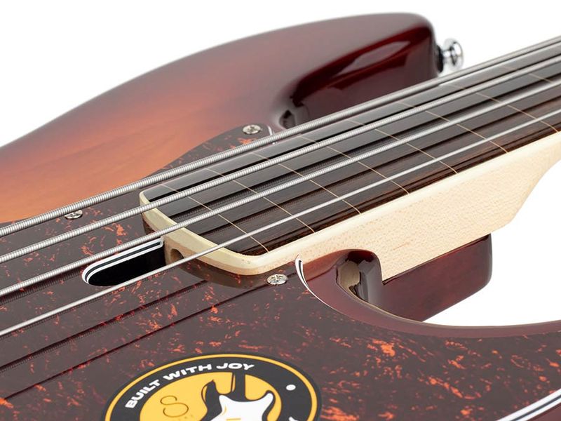 Sire V7 2nd Gen Series Marcus Miller fretless Alder 4-string Bass Guitar Tobacco Sunburst