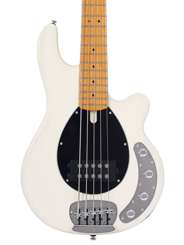 Sire Z Series Marcus Miller mahogany 5-string active bass guitar, antique white