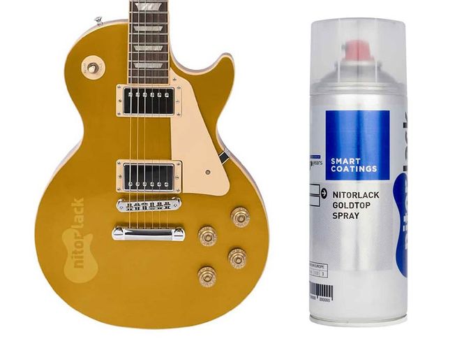Hovedbilde NitorLACK Nitrocellulose Paint Gold Top - 400ml ...