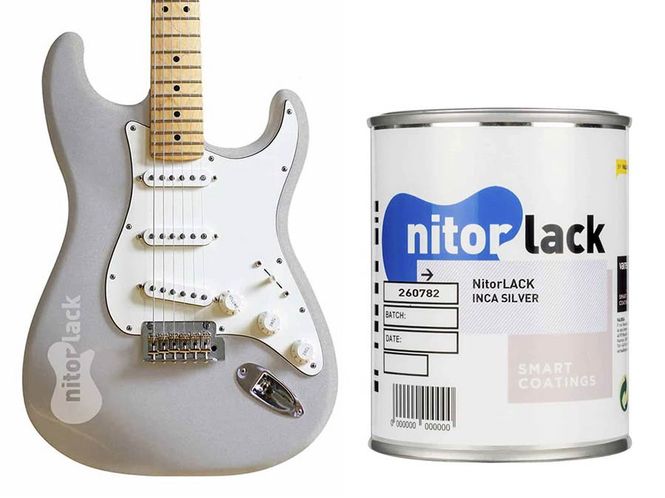 Hovedbilde NitorLACK Nitrocellulose Paint Inca Silver - 500ml can