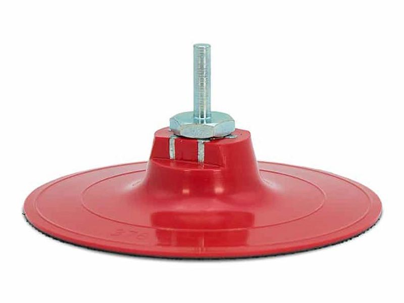 NitorLACK Rhyno plate and drill adapter for 150 mm polishing sponges