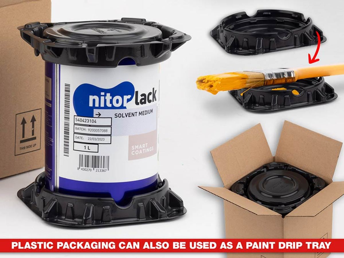 NitorLACK Nitrocellulose Paint - Gloss Clear - 1L Can