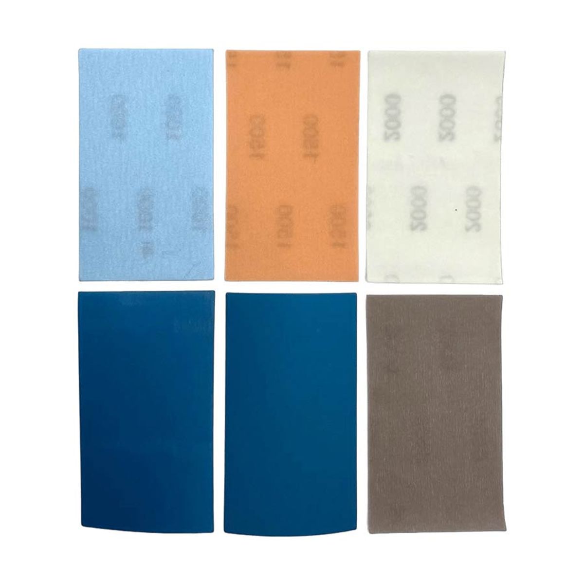 NitorLACK Flex latex sanding sheets 130 x 75 mm sheets K400 - 5 pcs