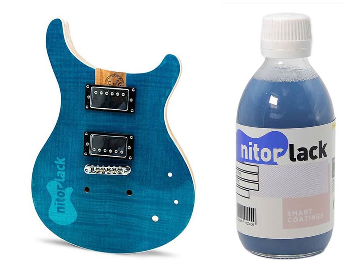 NitorLACK stain aquamarine, waterbased dye