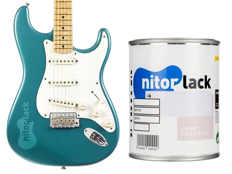 NitorLACK Nitrocellulose Paint Ocean Turquoise - 500ml can
