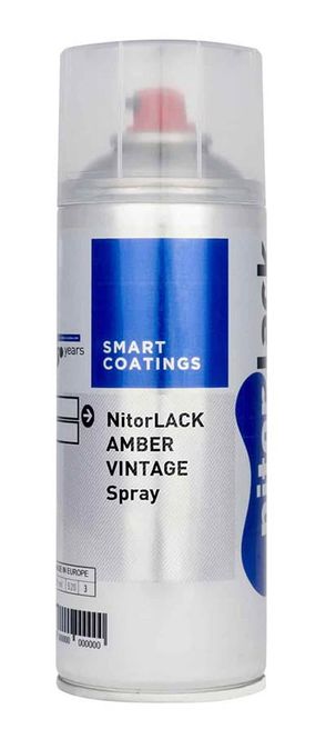 Hovedbilde NitorLACK Nitrocellulose Paint - Amber Vintage Gloss - 400 ml Aerosol