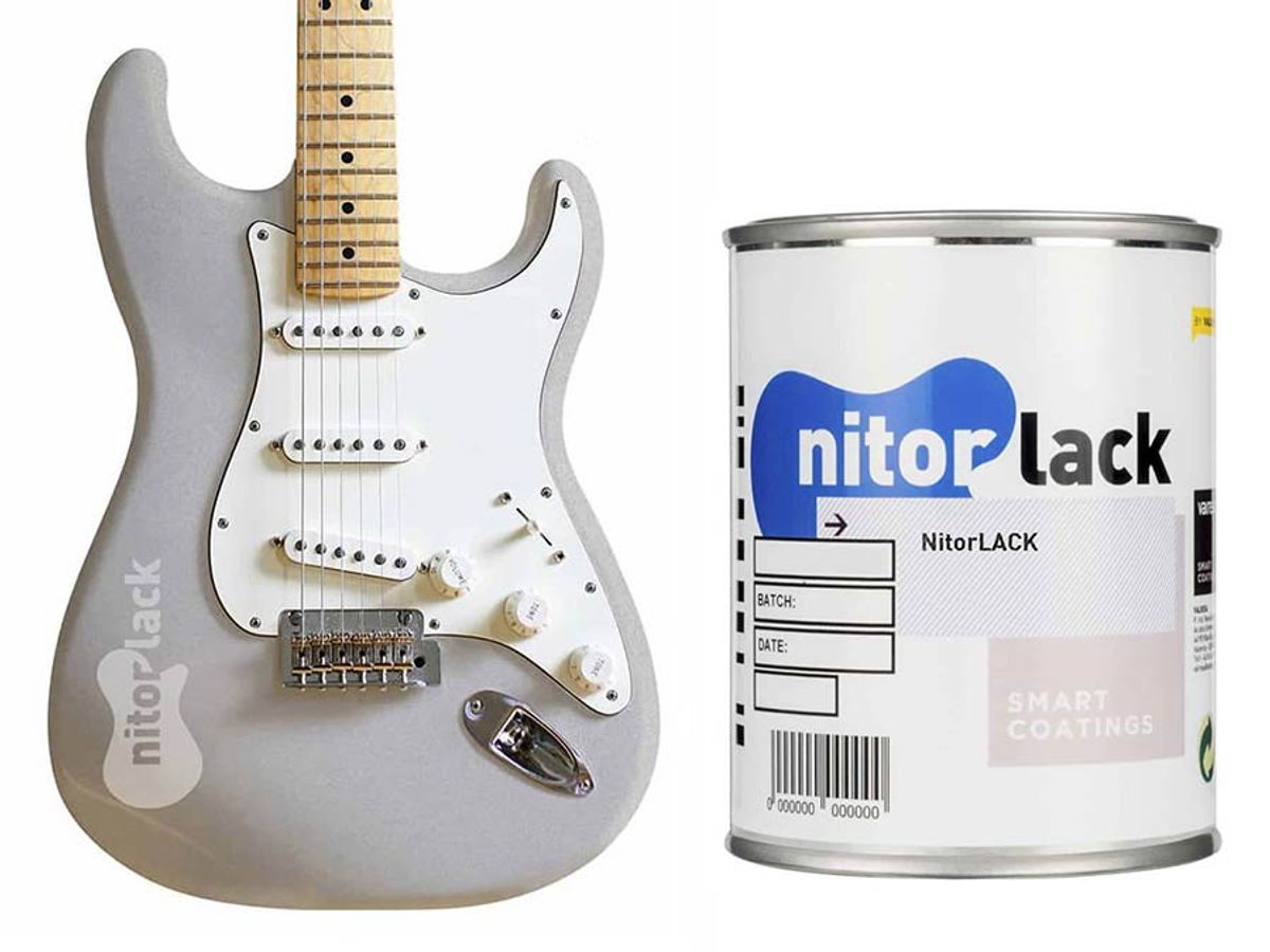 NitorLACK acrylic paint inca silver - 500ml can