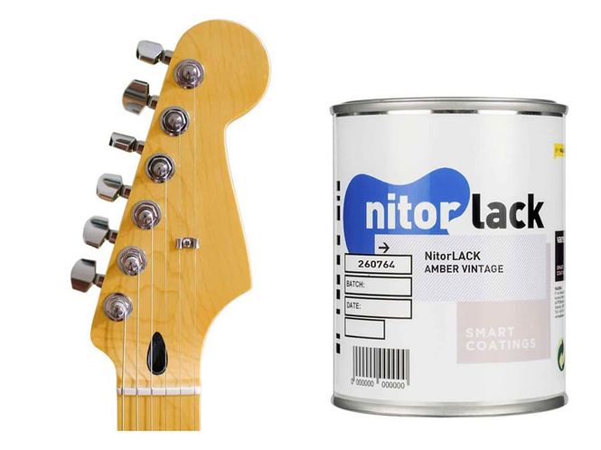 Hovedbilde NitorLACK Nitrocellulose Paint Amber Vintage Gloss - 500ml can
