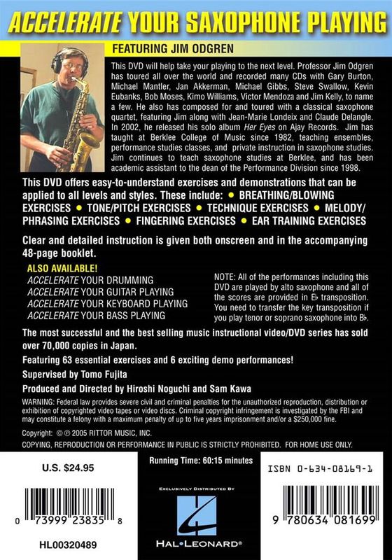 Accelerate Your Saxophone Playing