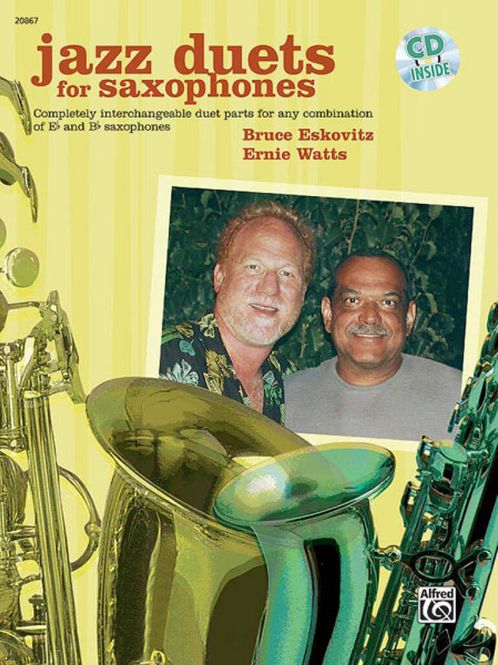 Hovedbilde Jazz Duets for Saxophones