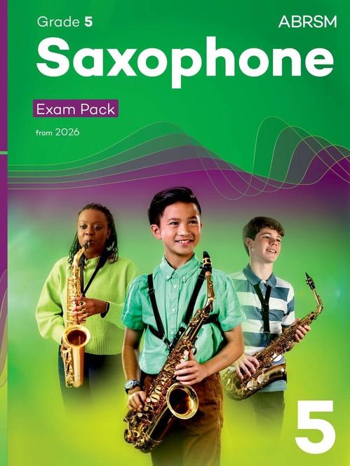 Hovedbilde Saxophone Exam Pack from 2026, ABRSM Grade 5