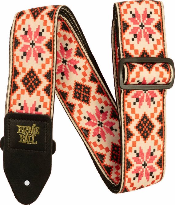 Hovedbilde Ernie Ball 5337 Cinnamon Needlepoint, Jacquard Strap