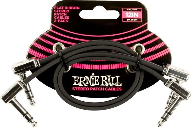 Hovedbilde Ernie Ball-6405 Stereo (TRS) Flat Patch Cable, 30 ...