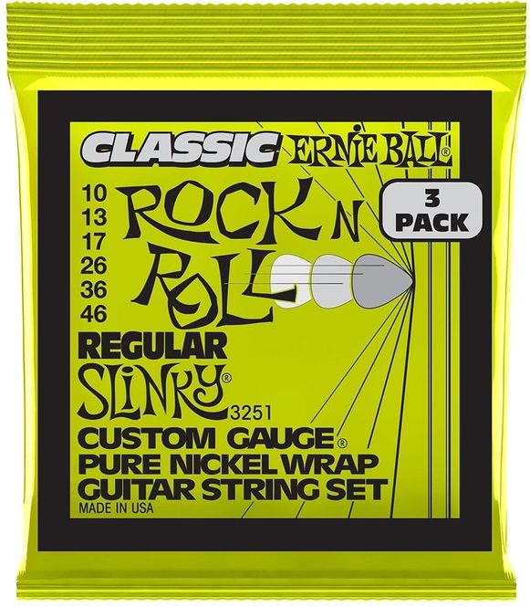Hovedbilde Ernie Ball 3251 Classic Regular Slinky 3-Pack