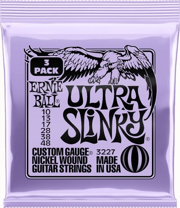 Hovedbilde Ernie Ball 3227 Ultra Slinky Nickel 3-pack