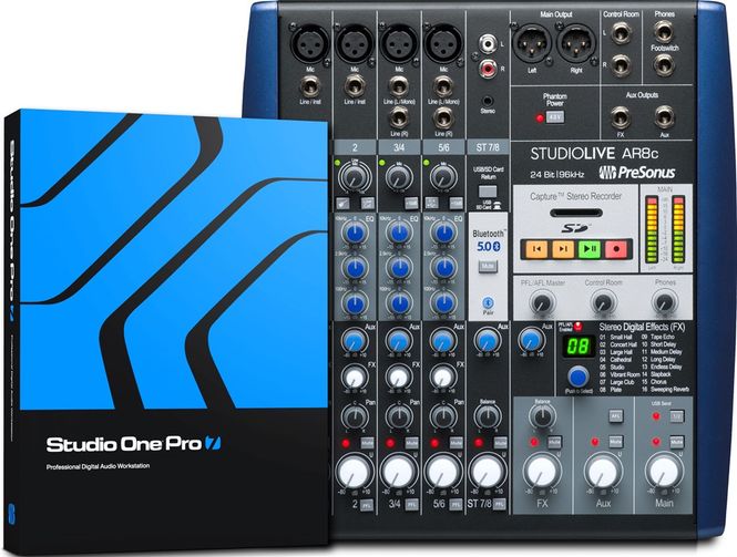 Hovedbilde PreSonus StudioLive AR8c - Analog mixer