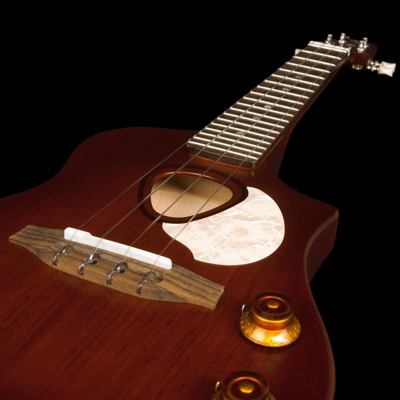 Seagull Uke Nylon Burst SG EQ Guitar
