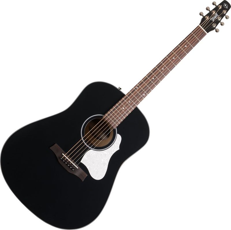 Seagull S6 Classic Black A/E Guitar