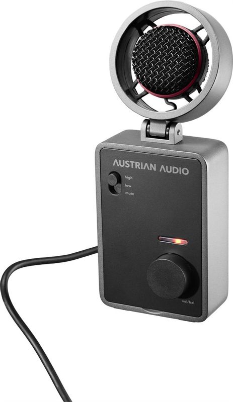 Austrian Audio MiC-Studio, MCC1 instrument cable, USB-C cable (power & data), 2 sets colour plates, Pouch, (boxed)