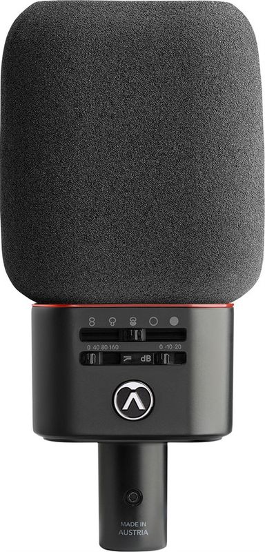 Austrian Audio OC818 Studio Set Svart - OC818 mikrofon, spidermount, mini XLR, mikrofonhållare, vindskydd och väska
