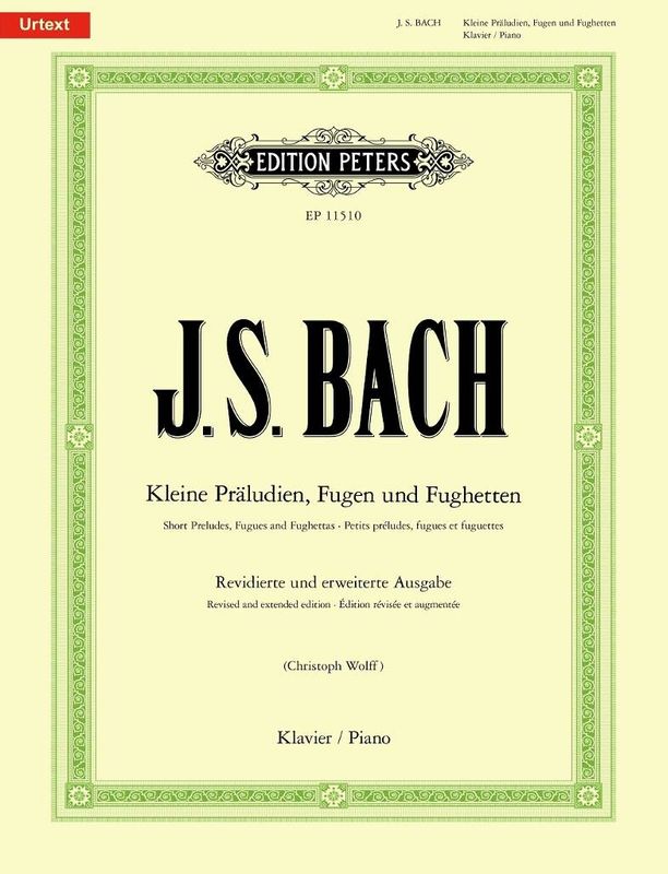 Johann Sebastian Bach - Short Preludes, Fugues and Fughettas