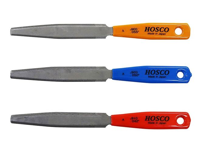 Hovedbilde Hosco Japan Nut Slotting File Set (3 pcs) - ...