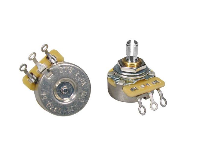 Hovedbilde CTS USA A56 Potentiometer 250k - Short Bushing
