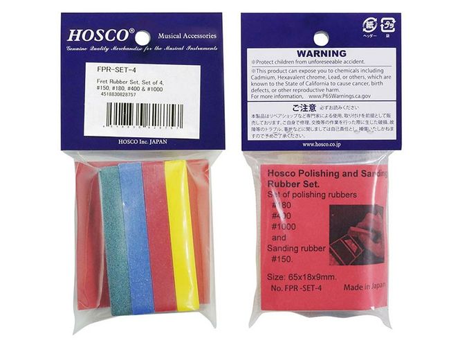 Hovedbilde Hosco Japan Fret Polishing Rubbers Set
