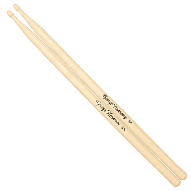 Hovedbilde George Hennesey HICKORY-5A trommestikker, hickory ...