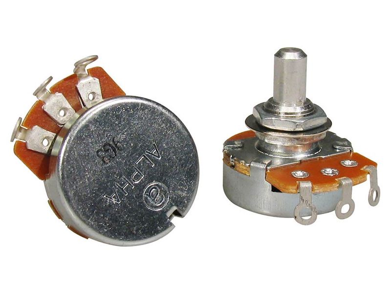 Alpha 500K Linear Potentiometer Short