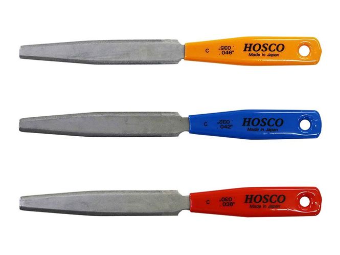 Hovedbilde Hosco Japan Nut Slotting Files Set (3 pcs) for ...