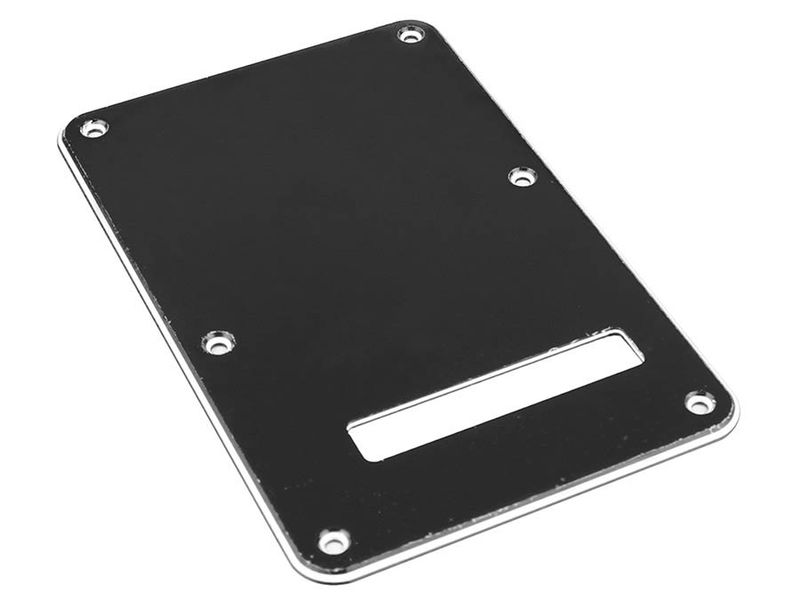 Fender GRP Stratocaster® back plate, 3-ply, black