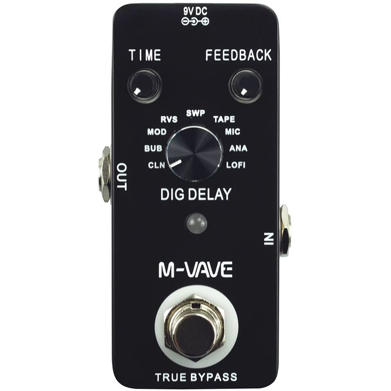 M-vave Dig Delay effektpedal for gitar