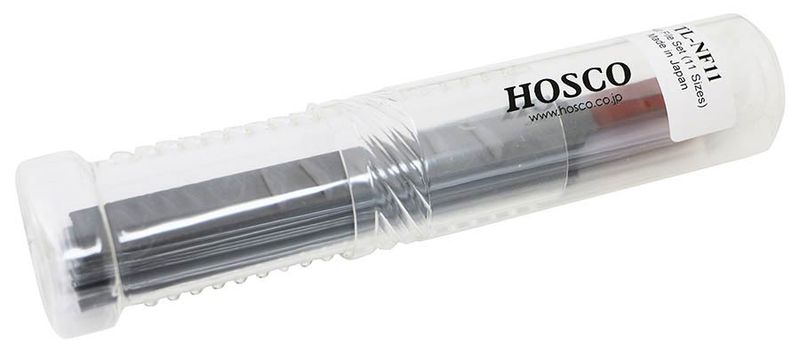 Hosco Japan Thin Nut File Set (11 pcs)