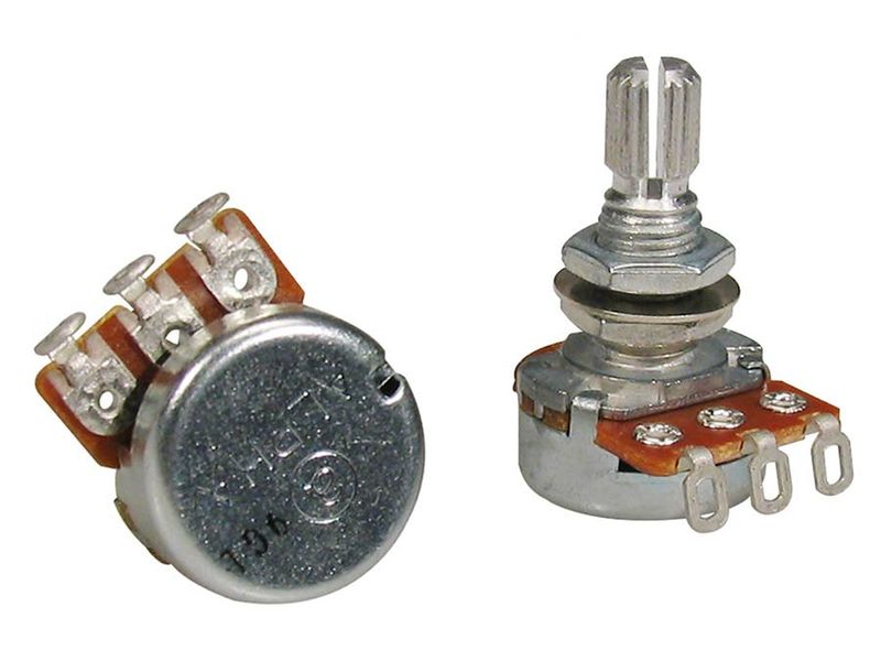 Alpha 500K Audio Potentiometer Small
