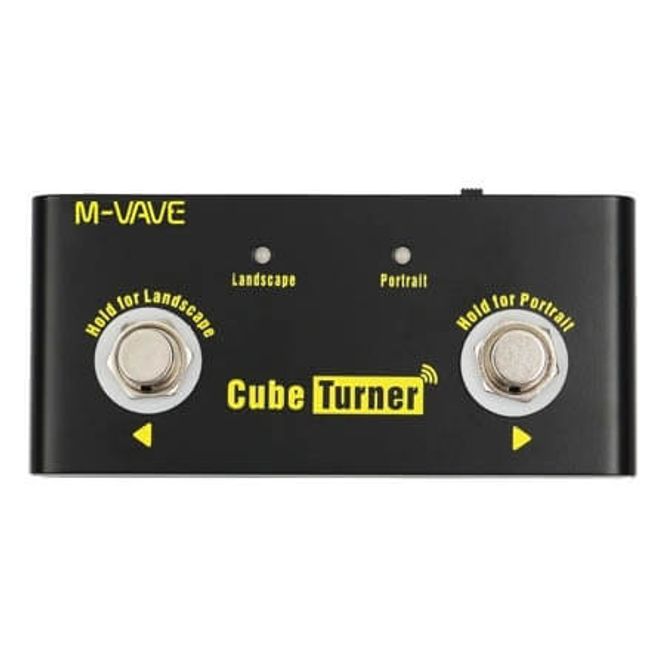Hovedbilde M-vave Cube Turner trådløs sidevenderpedal for ...