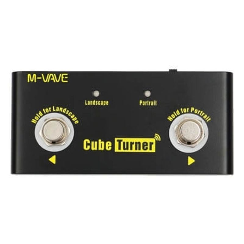 M-vave Cube Turner trådløs sidevenderpedal for digitalt innhold