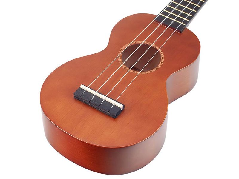 Mahalo Rainbow Series, soprano ukulele pack, brown, with essentials accessory pack