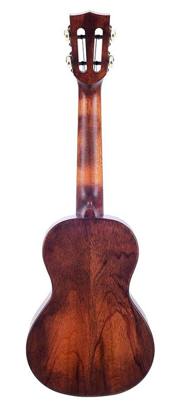 Mahalo Historic Series, all solid concert ukulele, historic brown, with heavy duty bag
