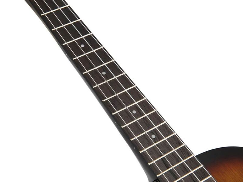 Mahalo Java Series, baritone ukulele, 3 tone sunburst, with padded bag & strap