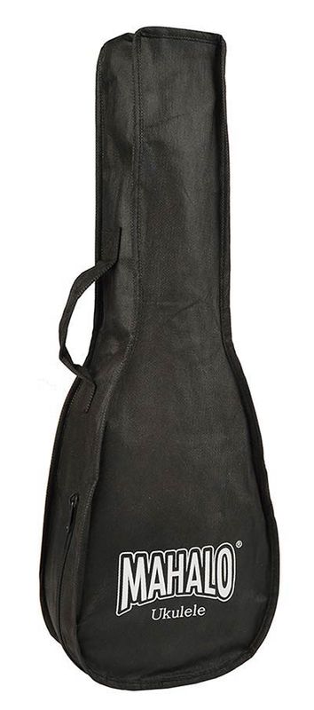 Mahalo Hano Series, concert ukulele, transparent blue, with bag