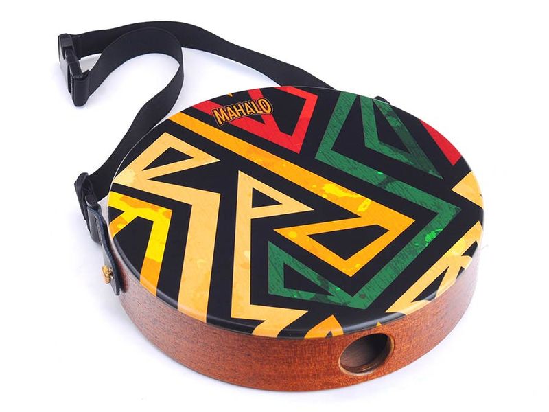 Mahalo  lap top cajon GEOMETRIC, with strap and bag