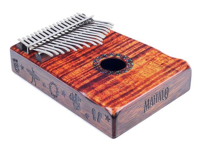 Hovedbilde Mahalo  kalimba 17 keys KOA, with tuning hammer ...