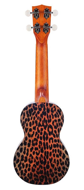 Mahalo Art Series, soprano ukulele CHEETAH, with bag