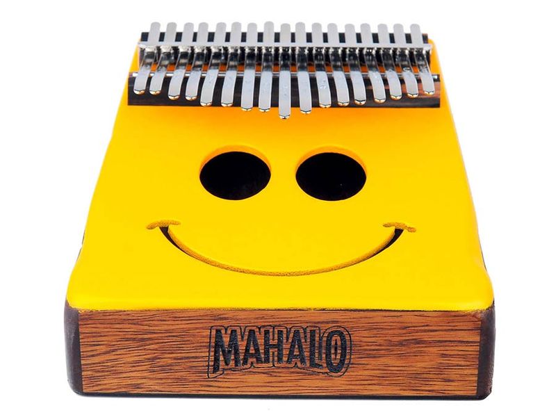 Mahalo  kalimba 17 keys SMILE, with tuning hammer and bag